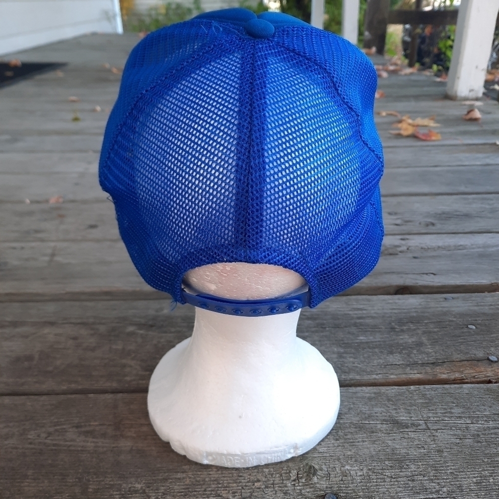 Vintage Hawaiian Headwear Hawaii blue wings embroidered snapback trucker hat - Picture 10 of 14